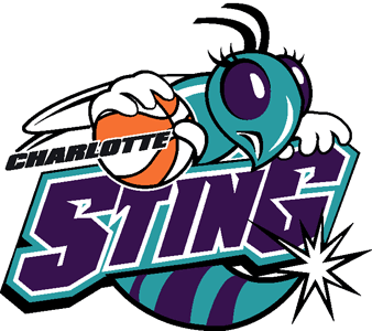 Charlotte Sting 1997-2003 Primary Logo iron on heat transfer